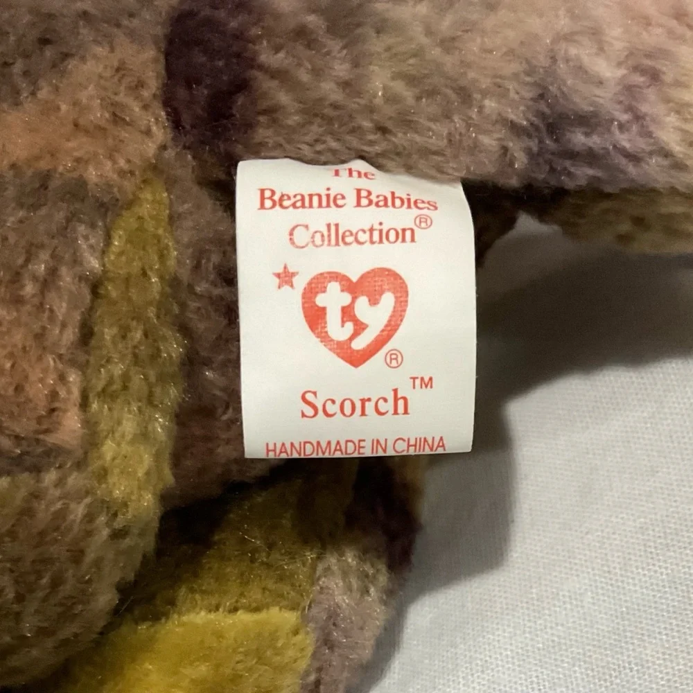 Ty Scorch dragon beanie baby